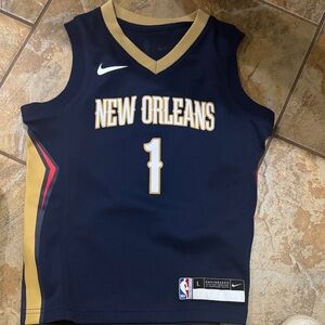 Nike Kids New Orleans Jersey - Navy and Gold NEW WOT